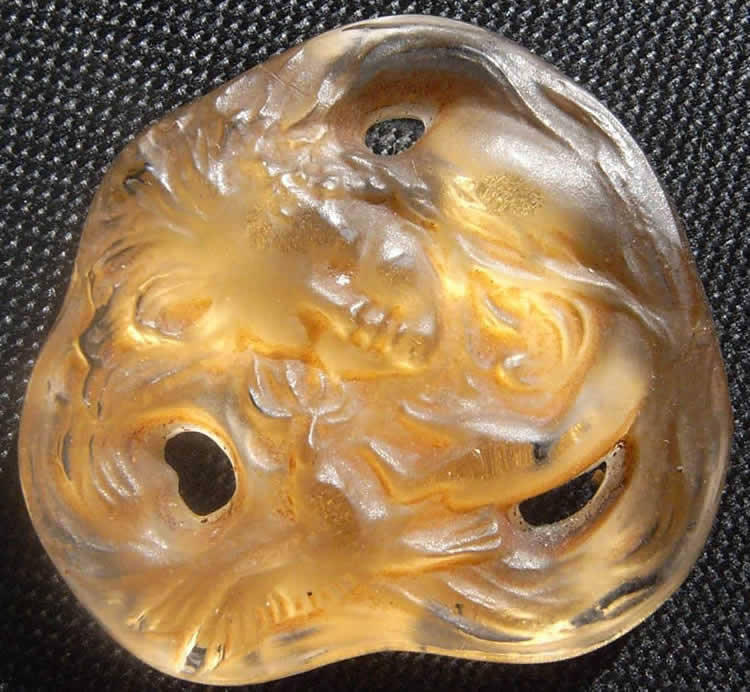 R. Lalique Ange Et Colombe Pendant