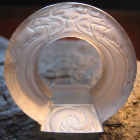 R. Lalique Anneau Lezards Cachet