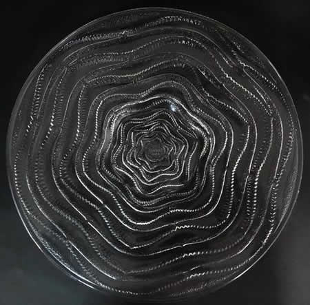 R. Lalique Annecy Plate