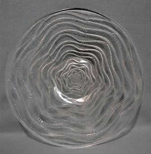 R. Lalique Annecy Plate