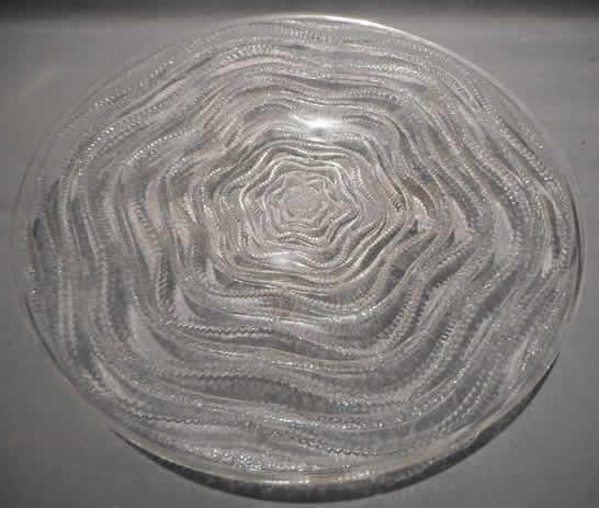 R. Lalique Annecy Plate