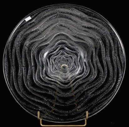 R. Lalique Annecy Plate