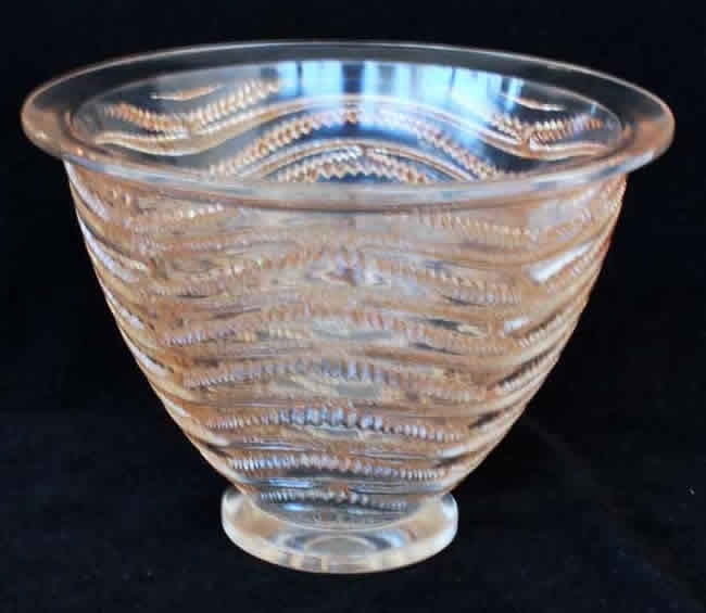 R. Lalique Annecy Vase