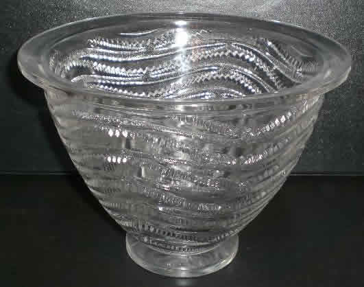 R. Lalique Annecy Vase
