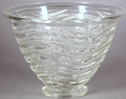 R. Lalique Annecy Vase