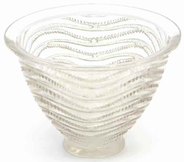R. Lalique Annecy Vase