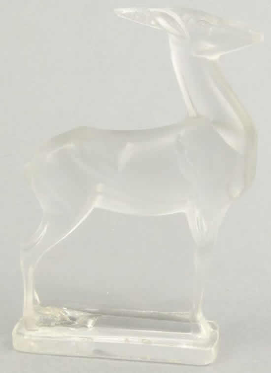 R. Lalique Antilope Paperweight