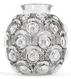 R. Lalique Antilopes Vase