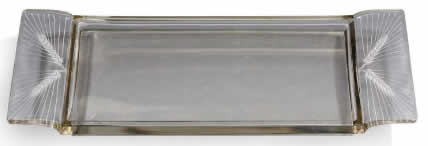 R. Lalique Arras-2 Cake Plate