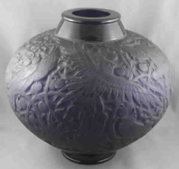 R. Lalique Aras Vase