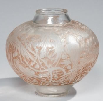 Rene Lalique Aras Vase