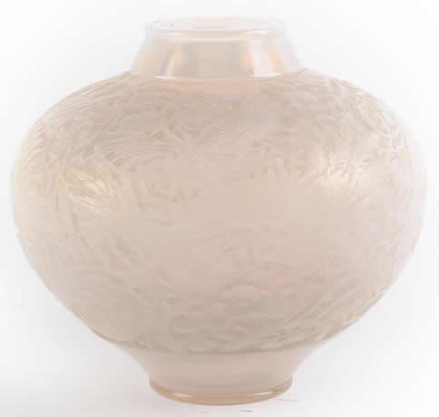 R. Lalique Aras Vase