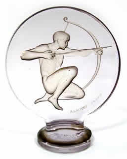 R. Lalique Archer Car Mascot