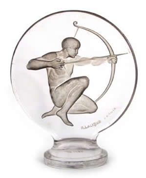 R. Lalique Archer Car Mascot