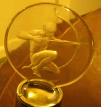 R. Lalique Archer Car Mascot
