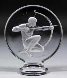 R. Lalique Archer Car Mascot