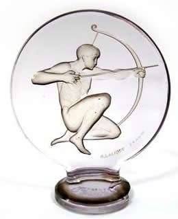 R. Lalique Archer Car Mascot