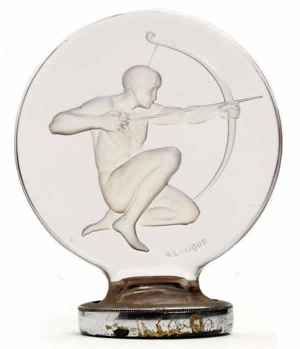 R. Lalique Archer Car Mascot