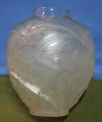 R. Lalique Archers Vase