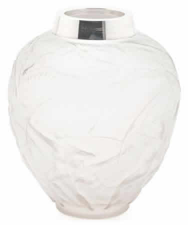 R. Lalique Archers Vase