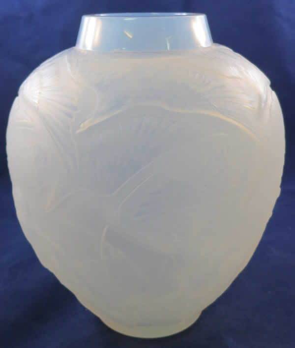 R. Lalique Archers Vase