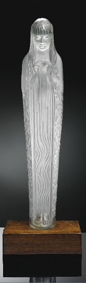 R. Lalique Source De La Fontaine Ariane Statue