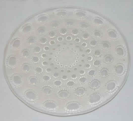 R. Lalique Asters Plate