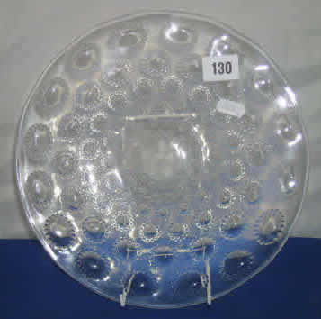 Rene Lalique Asters Plate