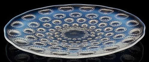 R. Lalique Asters Plate