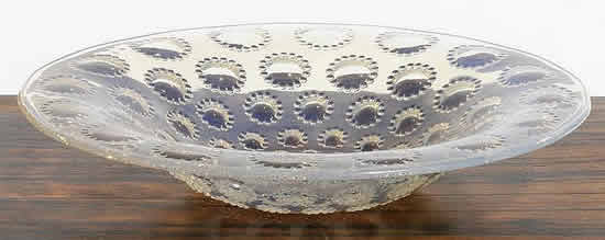 R. Lalique Asters Bowl