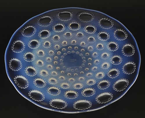 R. Lalique Asters Plate