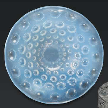 R. Lalique Asters Plate