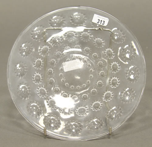 Rene Lalique Asters Plate 