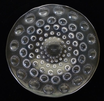 R. Lalique Asters Plate