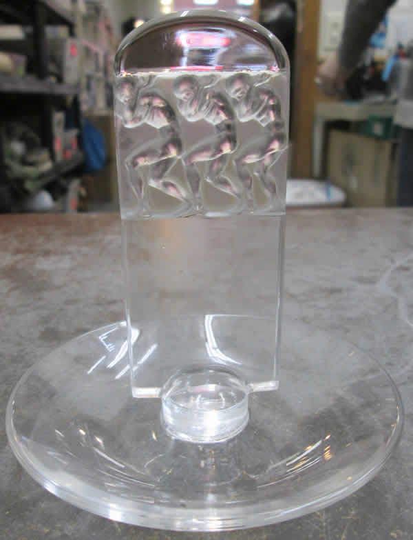 R. Lalique Athletes Ashtray