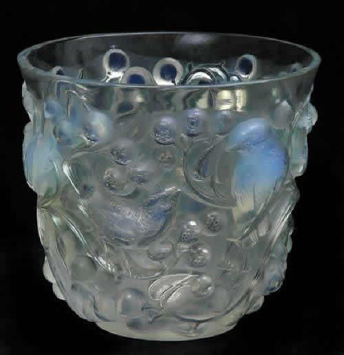 Rene Lalique Avallon Vase