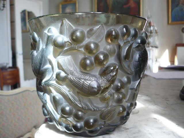 R. Lalique Avallon Vase