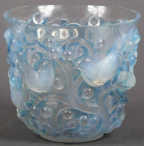 R. Lalique Avallon Vase