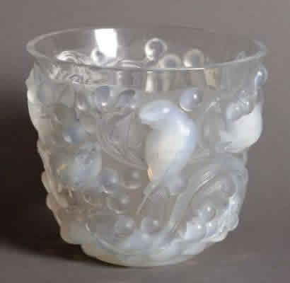 R. Lalique Avallon Vase