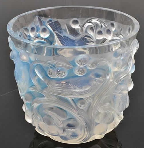 R. Lalique Avallon Vase