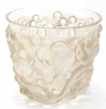 R. Lalique Avallon Vase