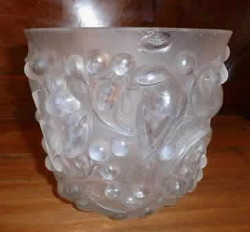R. Lalique Avallon Vase