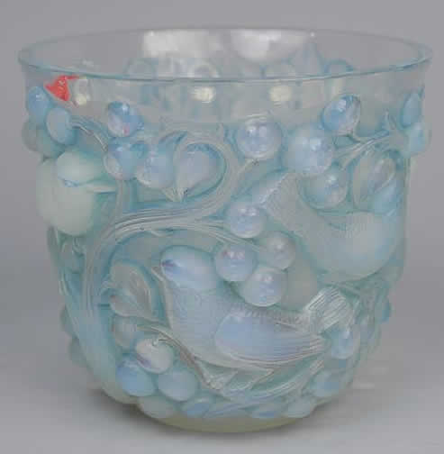 R. Lalique Avallon Vase
