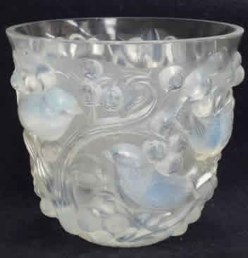 R. Lalique Avallon Vase