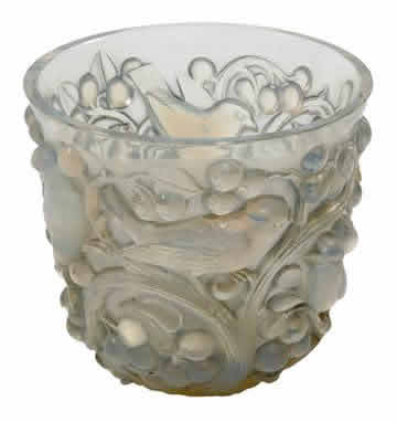 R. Lalique Avallon Vase