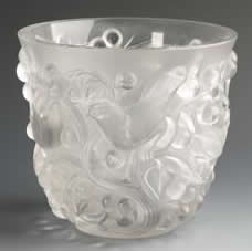 R. Lalique Avallon Vase