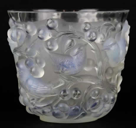 R. Lalique Avallon Vase