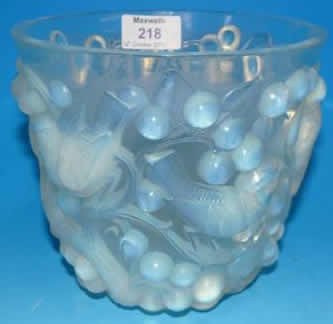 R. Lalique Avallon Vase