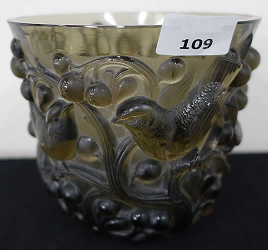R. Lalique Avallon Vase