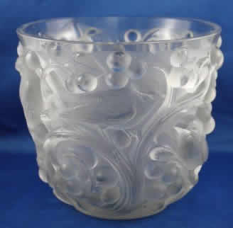 R. Lalique Avallon Vase